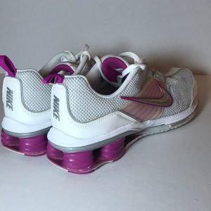 NIKE DIAMONDFLX Midfit White/ Purple Women’s 8.5